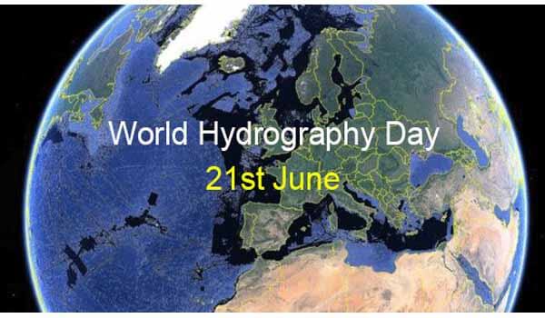 World Hydrography Day celebrated on 21st June Each year